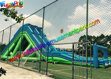 Popular Giant Commercial Inflatable Slide Hippo Obstacle Slide With PVC Tarpaulin