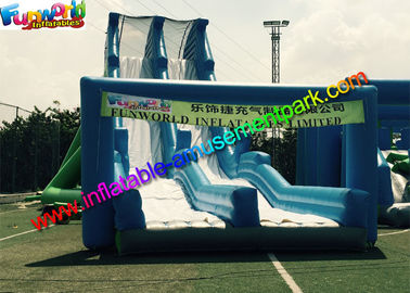 Popular Giant Commercial Inflatable Slide Hippo Obstacle Slide With PVC Tarpaulin