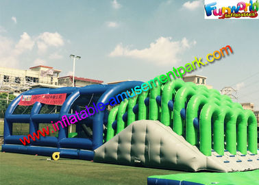 Fire Retardant PVC Inflatables Obstacle Course 5K Climbing Jumping Castle