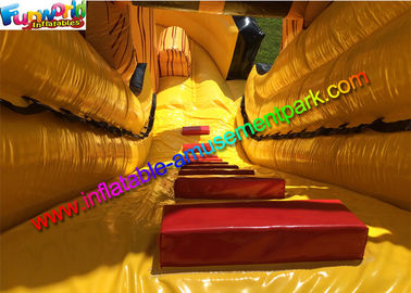 0.55mm Pvc Giant Inflatable Pirate Slide Cute Clown Attractive Inflatable Boat For Kids