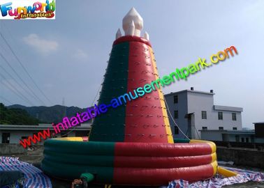 Waterproof Inflatable Climbing Wall ,  Customized Rock Mountain Climb Wall