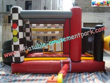 Car Airflow Commercial Bouncy Castles , 0.55 mm Mini Waterproof Jumper Bouncer