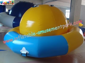 Customized Inflatable Water Toys For Saturn Rocker With 3x1.5 Meter