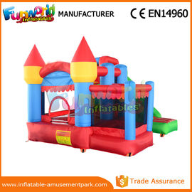 Mini PVC Inflatable Bouncer Slide Inflatable Combo Bouncers 1 Year Warranty