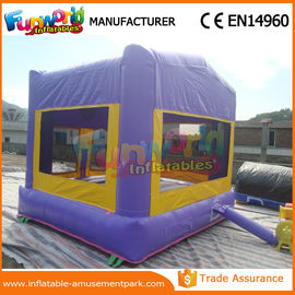 PVC Tarpaulin Commercial Bouncy Castles / Jumping House For Amusement Park