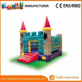 PVC Inflatable Fun Park Outdoor Inflatable Bouncer Castle Digital Printing