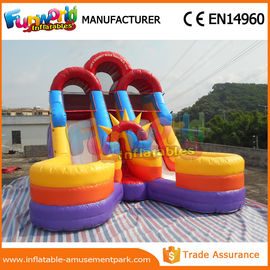 1 Year Warranty Kids Water Slide Inflatable Floating Water Slide With Pool