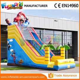 Inflatable Dry Slide Mini Slip 0.55MM PVC Tarpaulin Inflatable Slide For Kids