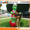 Mini Oxford cloth Green Airblown Inflatable Grinch Inflatable Christmas Grinch With Dog