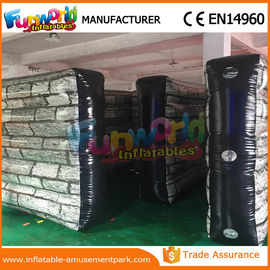 Customized Size Waterproof Inflatable Barricade Paintball Bunker Inflatable Wall Bunker