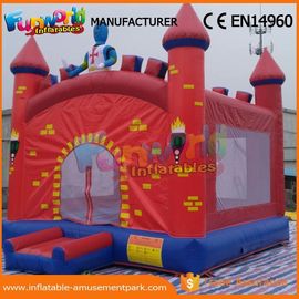 Inflatable Commercial Bouncy Castles 0.55 MM PVC Tarpaulin Air jumper Bouncy Jumping Castle