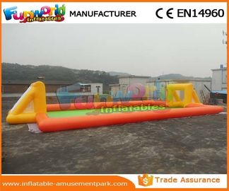 Commercial Inflatable Sports Games Football Soccer Pitch Inflatable Soap Football Field