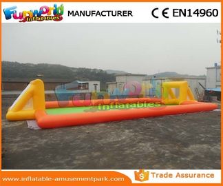 Commercial Inflatable Sports Games Football Soccer Pitch Inflatable Soap Football Field