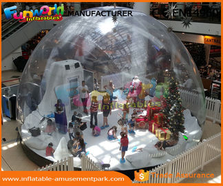 Blow Up Globe Advertising Inflatables Indoor 0.8 MM PVC Inflatable Snow Globe