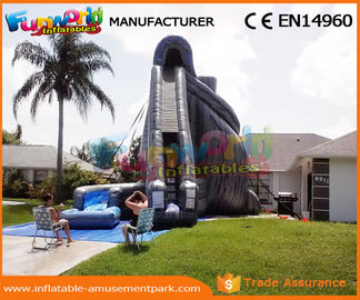 Large Hurricane Outdoor Inflatable Water Slides CE Certificated 125x80x80 cm