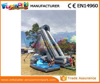 Large Hurricane Outdoor Inflatable Water Slides CE Certificated 125x80x80 cm