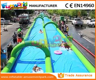 City 1000 Ft Inflatable Slip N Slide , Commercial Grade Inflatable Bouncy Slide