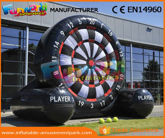 Customized Football Darts Inflatable Sports Games , Footdarts Popular Inflatable Dart Board