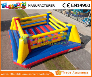 Gladiator Joust Inflatable Wrestling Boxing Ring With 0.55 MM PVC Tarpaulin Material