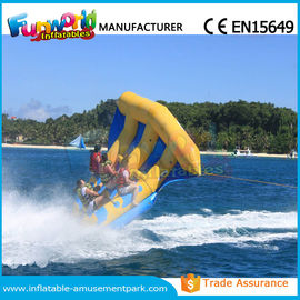 Digital Printing Inflatable Boat Toys Flying Fish Boat One Years Warranty