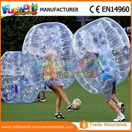 1.2 M Diameter PVC Transparent Inflatable Bubble Soccer Human Zorb Ball