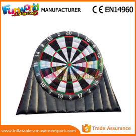 Outdoor Inflatable Football Game Human Darts Rental Inflatable Dartboard