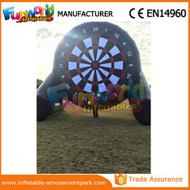 Outdoor Inflatable Football Game Human Darts Rental Inflatable Dartboard