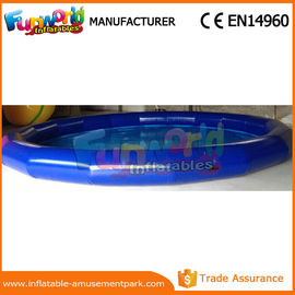 Circle / Square Large Adult Inflatable Swimming Pool Commercial Inflatable Water Pool