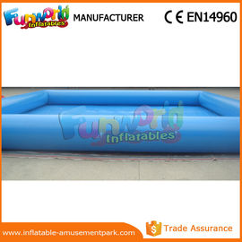 Circle / Square Large Adult Inflatable Swimming Pool Commercial Inflatable Water Pool