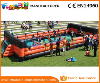 Customized Inflatable Sports Games Football Arena Court Indoor Soccer Field