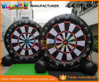 Customized Inflatable Football Dart Board , Durable Inflatable Sports Equipment