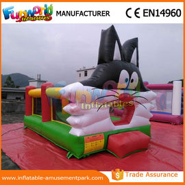 Custom Size PVC Tarpaulin Rabbit Inflatable Bouncy Castle for Kids Play