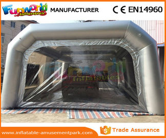 PVC Tarpaulin Inflatable Party Tent Paint Spray Booth Inflatable Car Wash Tent