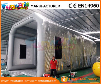 PVC Tarpaulin Inflatable Party Tent Paint Spray Booth Inflatable Car Wash Tent