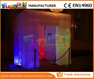 LED Inflatable Party Tent PVC Coated Nylon Enclosure Inflatable Photo Booth