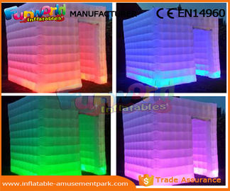 LED Inflatable Party Tent PVC Coated Nylon Enclosure Inflatable Photo Booth