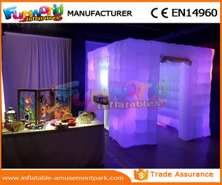 LED Inflatable Party Tent PVC Coated Nylon Enclosure Inflatable Photo Booth