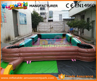 0.55mm PVC Tarpaulin Inflatable Sports Games Snooker Football / Table Soccer