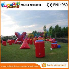 Customized Color Inflatable Air Bunker 0.6mm PVC Tarpaulin Paintball Inflatable Bunkers