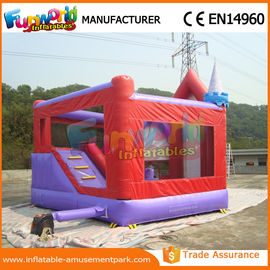 Commercial PVC Princess Combo Slide Inflatable Combo Units With CE / EN14960