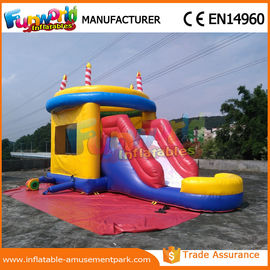 Customized Candle Inflatable Bouncer Slide CE SGS TUV ROHS EN71