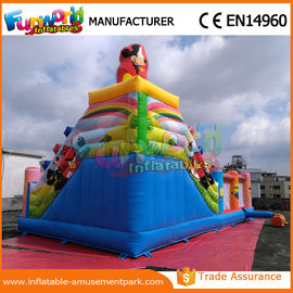 Mickey Mouse &amp; Minion Combo Inflatable Bouncer Slide Jumping Castle for Kids