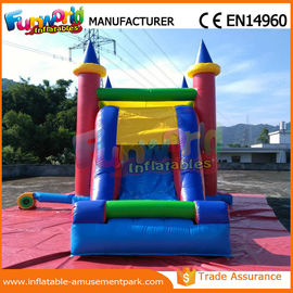 PVC Commercial Inflatable Bounce Slide / Inflatable Castle Combo Units