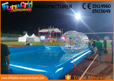 0.9mm PVC Tarpaulin Inflatable Blow Up Swimming Pools For Children