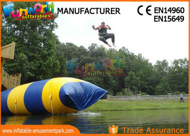 Jumping Sport Games Inflatable Water Toys , Water Blob Inflatable Water Pillow