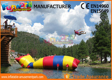 Jumping Sport Games Inflatable Water Toys , Water Blob Inflatable Water Pillow