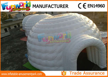 Customized Air Sealed Inflatable Party Tent , Airtight Igloo Dome Tent