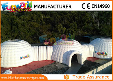 Customized Air Sealed Inflatable Party Tent , Airtight Igloo Dome Tent