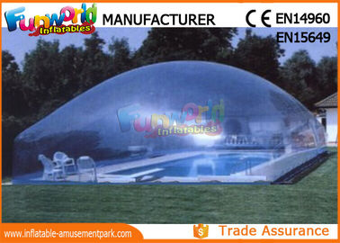 PVC Transparent Inflatable Pool Cover Tent Swimming Pool Cover Shelter