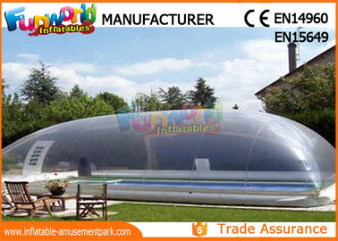 PVC Transparent Inflatable Pool Cover Tent Swimming Pool Cover Shelter